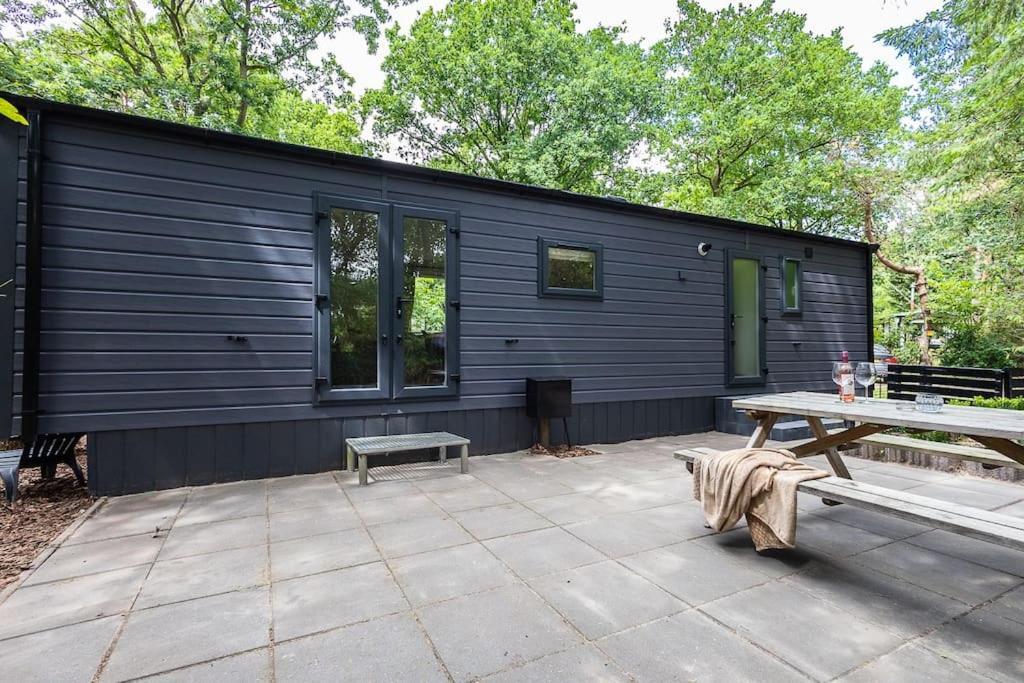 Prachtig Chalet In De Bossen ヌンスペート エクステリア 写真