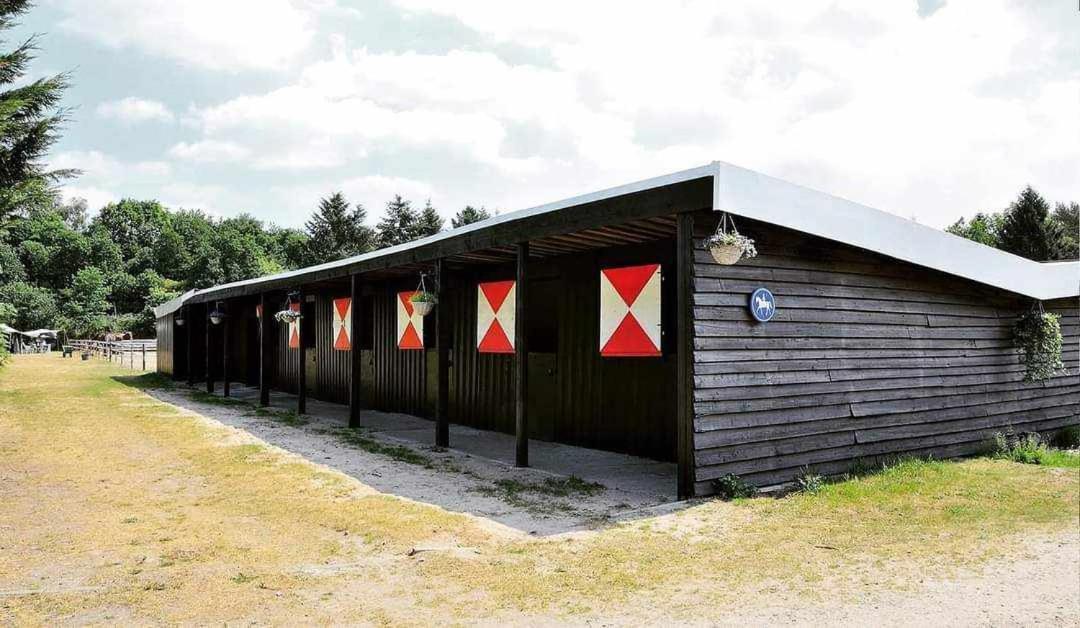 Prachtig Chalet In De Bossen ヌンスペート エクステリア 写真